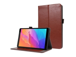 Capa‑flip Horizontal Textura Cavalo Selvagem Halinuia Com Suporte Dobrável E Ranhura De Cartão Para Huawei Matepad T8
