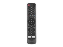Aetheria controle Remoto Substituto para Tv Led Hisense En2aw27h com Teclado de Silicone Abs Preto