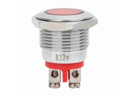 Laxiscreed Luz Led À Prova De Água Ip68 Em Metal, 16mm, Ideal Para Uso Externo E Duradouro