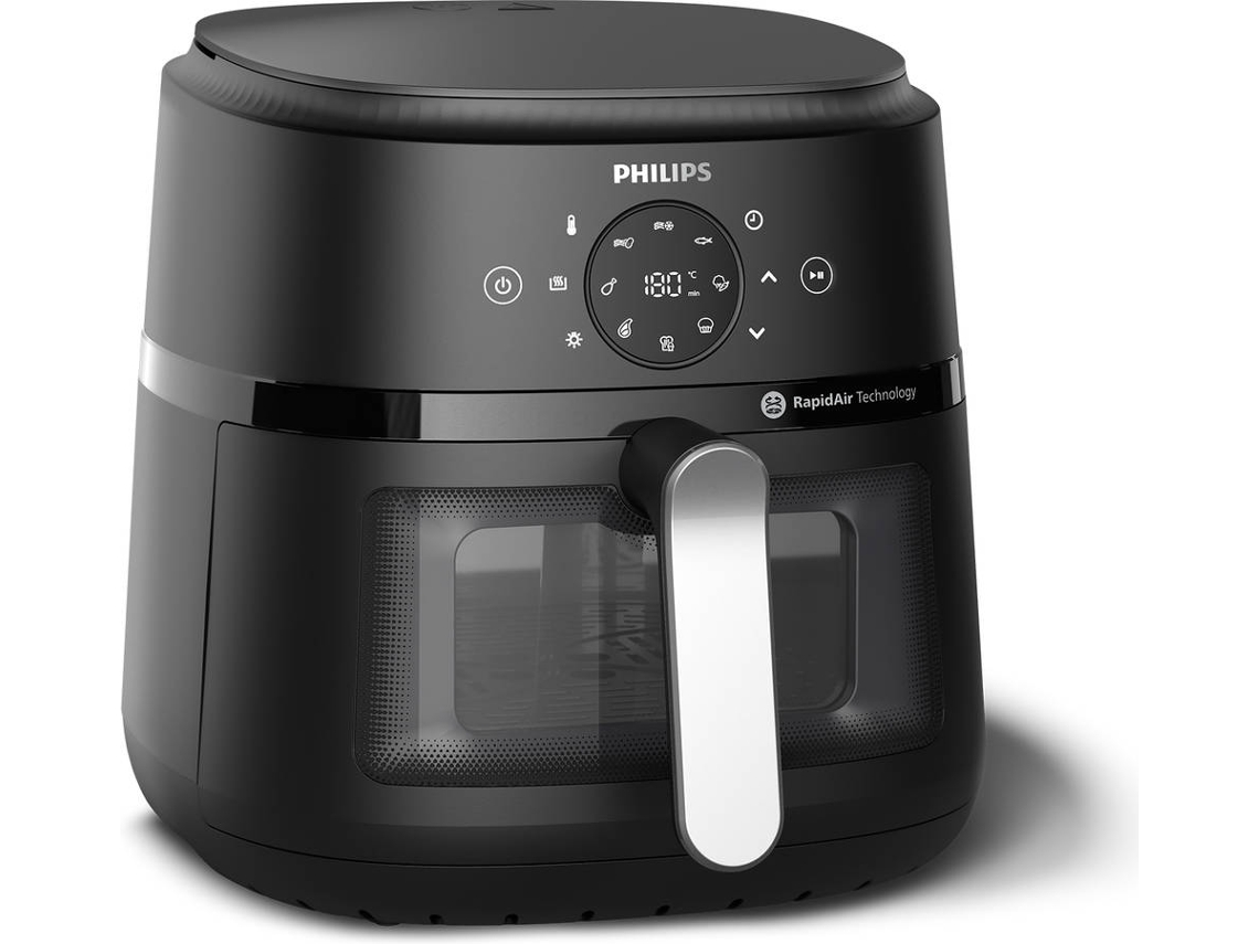 Fritadeira sem Óleo PHILIPS NA231/00 (6.2 L - Preto)