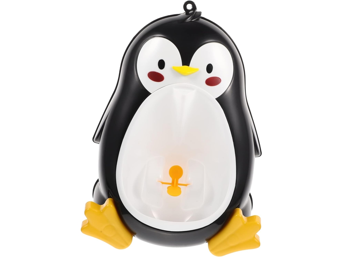 Urinario Infantil Para Crianças Design De Pingüino, Material Abs
