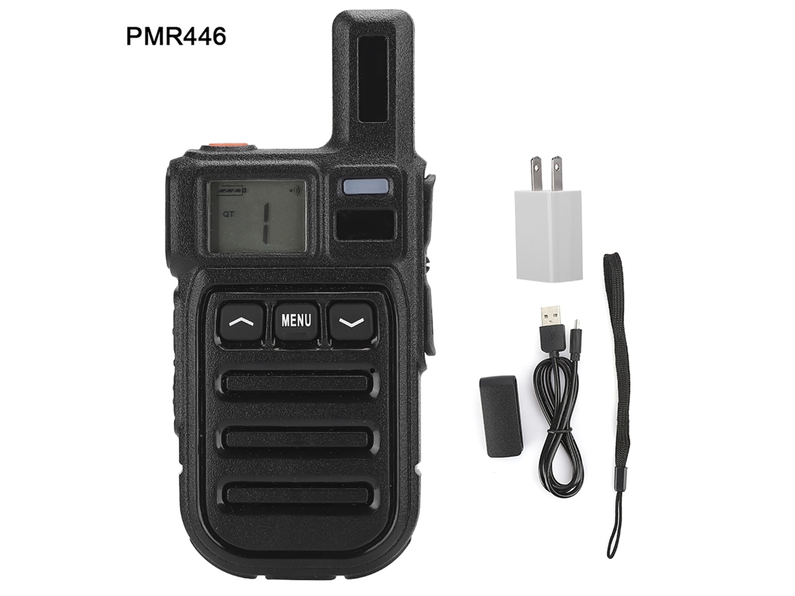 Rádio De Dois Way Mini Portátil Walkie Talkie Com Sintonização Manual Ct/dc Vibração
