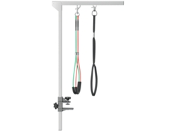 Braço Dobrável de Aço Inoxidável para Tosa com Grampo para Cães Grandes e Pequenos, Altura Ajustável Máximo 74cm Ge
