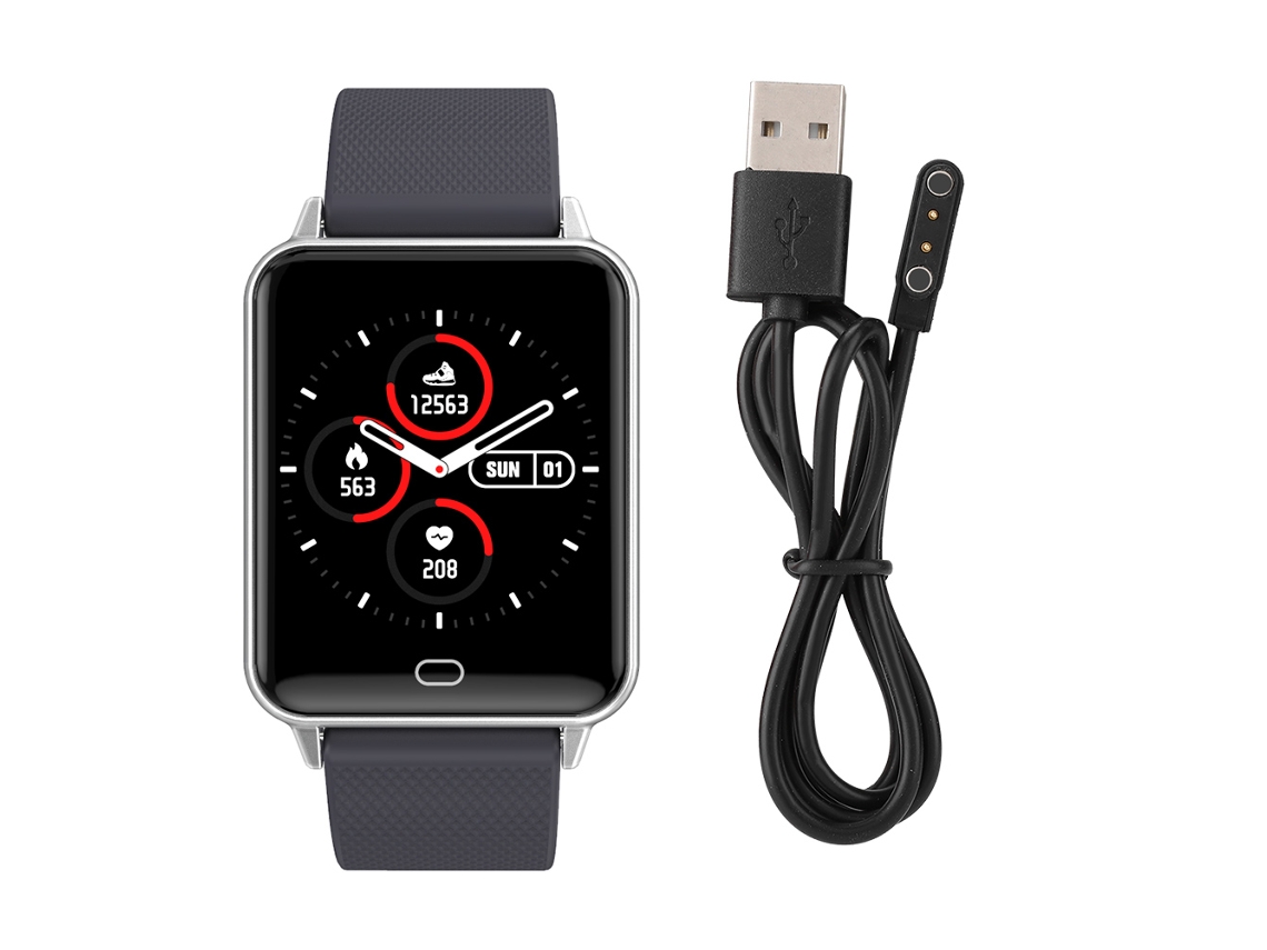Pulseira Inteligente M21, passos, ritmo cardíaco, resistente à água, tela TFT 0,96"