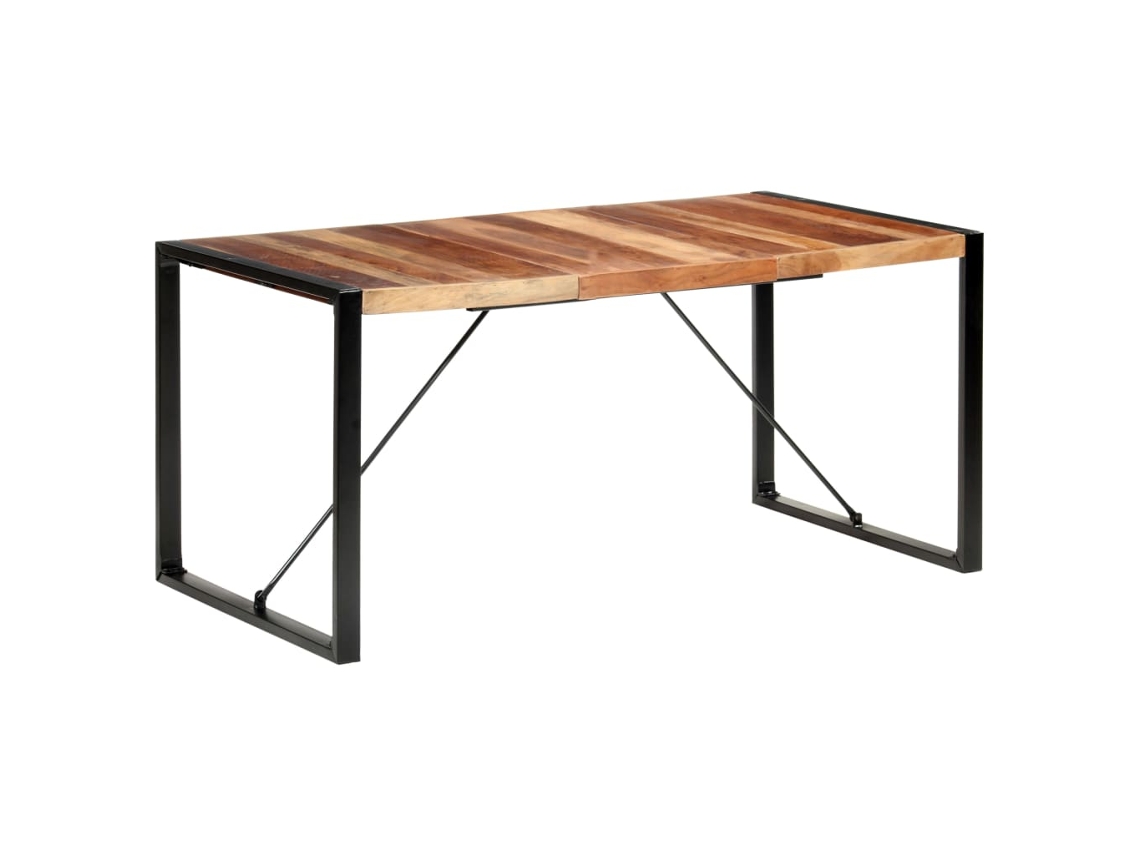Dining Table, Dining Tables Vidaxl Marrom Madeira (160 X 80 X 75 Cm)