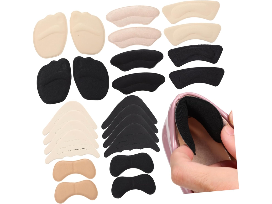 Conjunto De 12 Pares Palmilhas Esponja Para Sapatos
