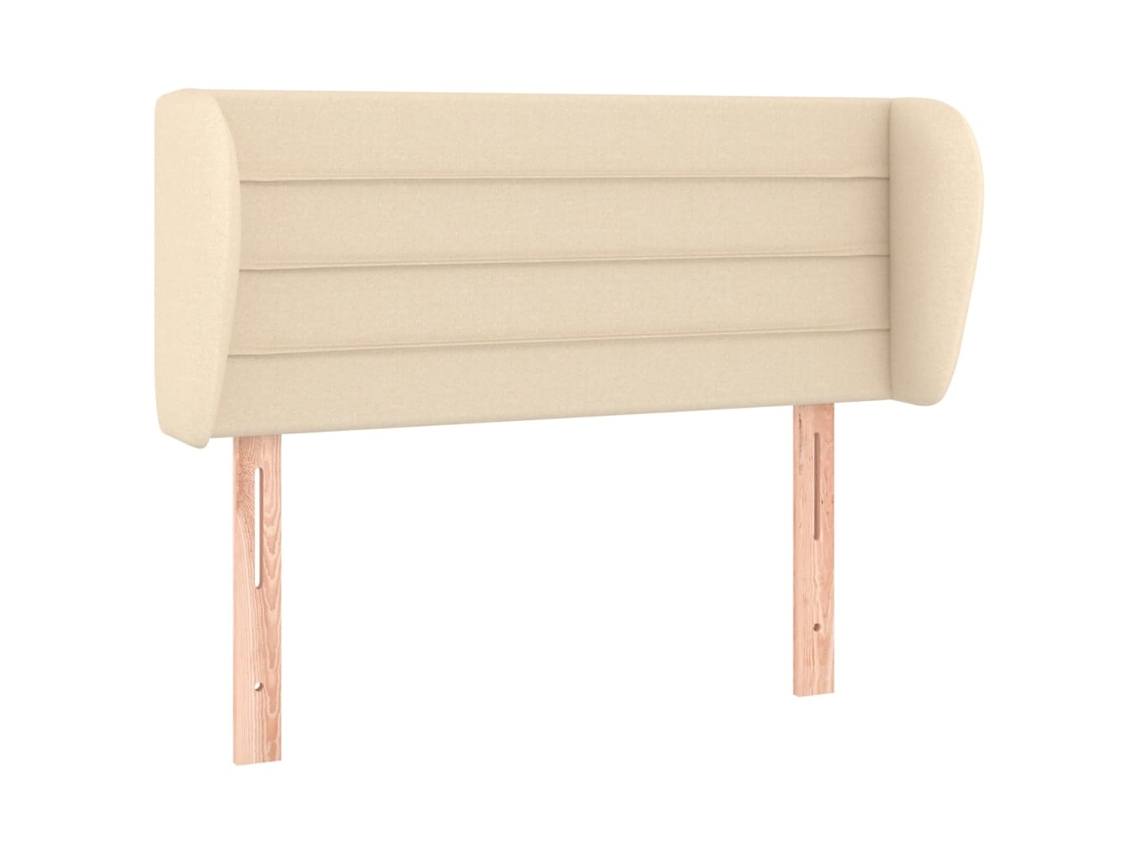 Headboard, Headboards Vidaxl Creme Tecido (83 X 23 X 78/88 Cm)