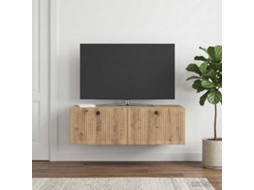 Vidaxl Gabinete De Tv De Parede 98 X 41 X 30 Cm Carvalho Arttisan