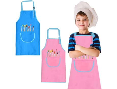 Pacote De 2 Aventais De Pintura Infantil Sunshine Smile SUNSHINE SMILE