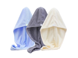 Conjunto De 3 Toalhas De Cabelo De Microfibra, Absorventes E De Secagem Rápida. VONKELIOS