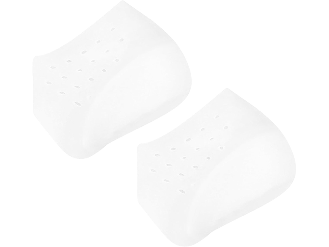 Palmilhas De Silicone Cor Clara Para Elevar O Calcanhar