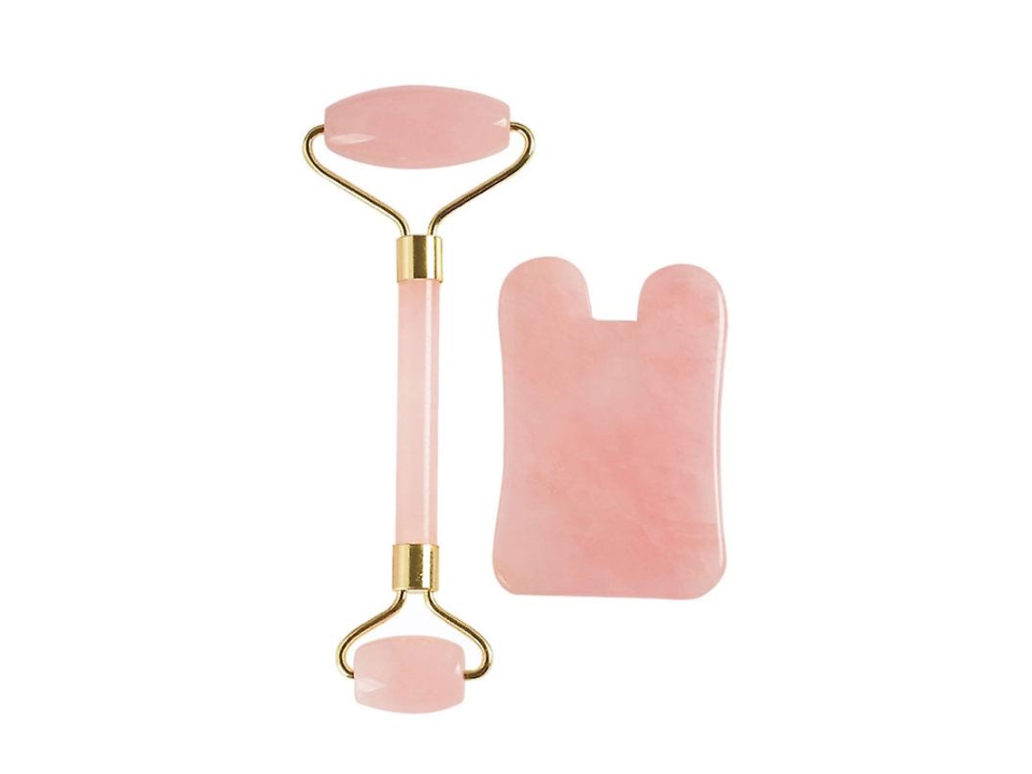2 Peças De Rolo De Massagem Jade Allinless