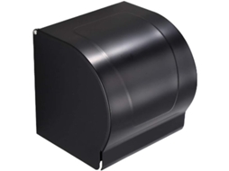 Suporte Para Papel Higiênico Space Em Alumínio Preto, Com Suporte Para Banheiro, Caixa De Lenços Para Uso Doméstico E