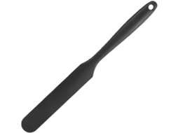 Espátula De Silicone - Raspador - Espátula De Confeitaria - Língua - Para Cozinhar, Assar, Misturar - Preto