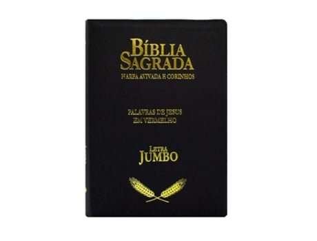 Livro Biblia Rc Jumbo Com Harpa Ziper Preta Rygu - Cpp De Diversos (português Do Brasil)