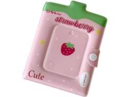 Mini Álbum De Fotos 7, 6cm 3 Polegadas, Porta Cartões Com Furo Para Pendurar, 40 Bolsos, Ideal Para Presentes