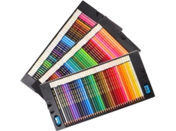 Estojo Portátil Para Lápis De Cor, Ideal Para Meninos E Meninas, Perfeito Para Arte, Casa, Escola, Desenho E Escrita.