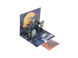 1pcs Cartão De Halloween Para Decorações De Halloween Allinless