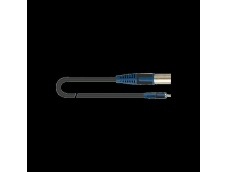 QUIKLOK Rksa133-2 Cabo de Áudio Roksolid Xlr Macho Rca 2 M