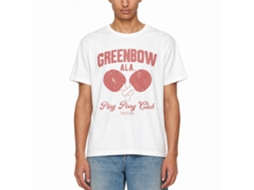 Rockinstone Forrest Gump Greenbow Ping Pong White Adult T-shirt Size:xxxl