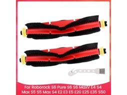 Escovas Principais Para Roborock S6 Pure, S6, S6 Maxv, E4, S4 Max, S5, S5 Max, S4, E2, E3, E5, E20, E25, E35, S50 Webake