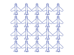 20 Piezas Clip De Papel De Metal Mini Avión Multifuncional Para Libros Y Archivos