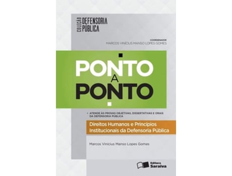 Livro Ponto A Ponto Direitos Humanos E Principios Insti de Marcos Vinícius Manso Lopes Gomes (Português do Brasil)