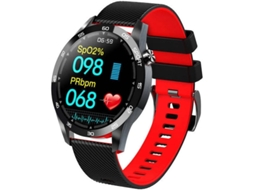 Relógio inteligente f22l 1.54 tft tecido fitness relógio esportivo atividade ip67 resistente à água pedômetro homens mulheres bestvite (verde)
