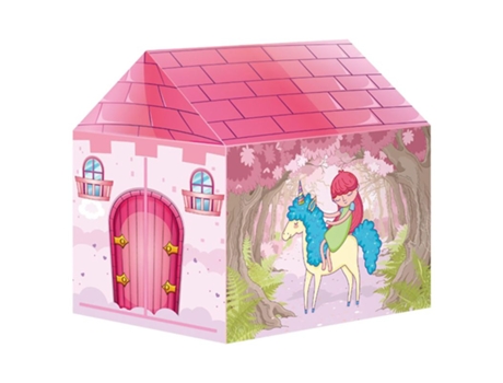 Casinha de tecido para crianças com estampa de unicórnio 25423