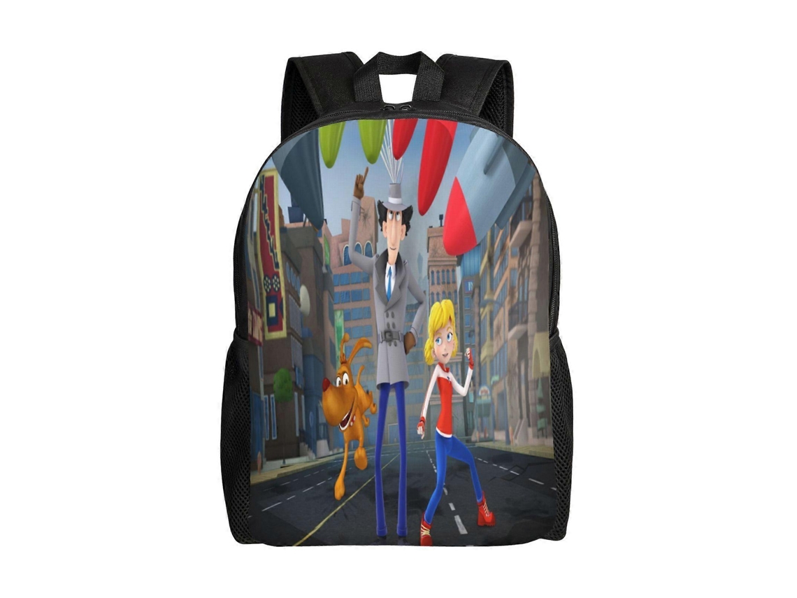 Mochila De Estudante Inspector Gadget F117, Durável E Leve, Alça De Ombro Impermeável E Respirável G117 Olysi Shop