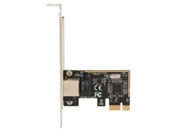 Placa de Rede Gigabit PCIe 10/100/1000 Mbps RJ45 Ethernet para Computador