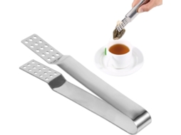 Pinça De Cozinha Em Aço Inoxidável, Pinça Para Saquinho De Chá, Utensílio De Cozinha Para Uso Doméstico, Aço Inoxidável