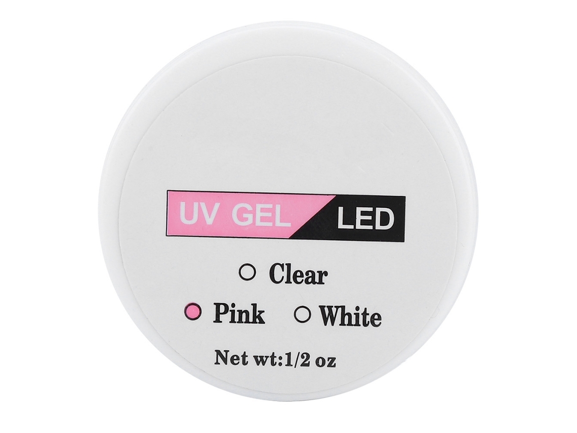 Gel De Extensão De Unhas Profissional Rápido Cristal Manicura Uv Builder Rosa