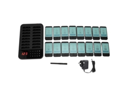 Sistema De Pager Sem Fio 500m 16 Pagers