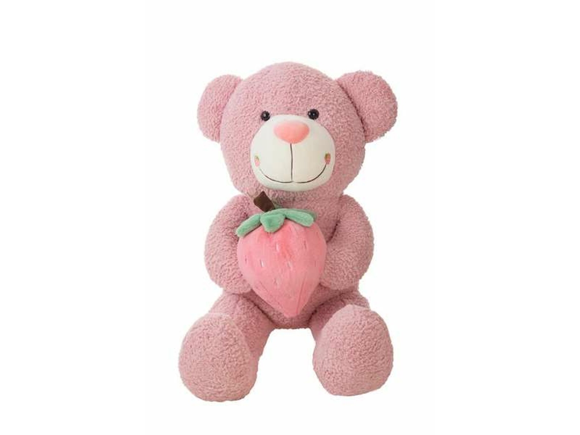 Urso De Pelúcia Morango 75 Cm