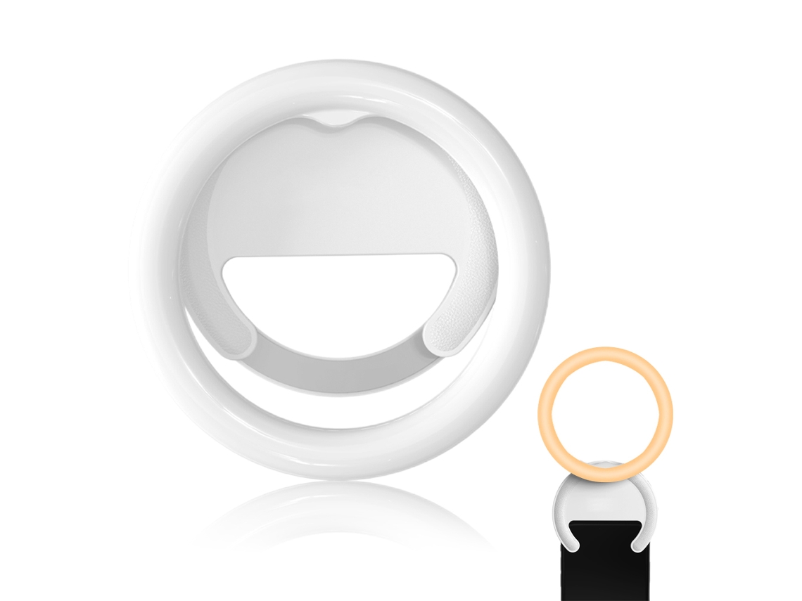 Luz de Preenchimento para Telefone EOOCOO (rotação de 180°, Multifuncional e Multiângulo)