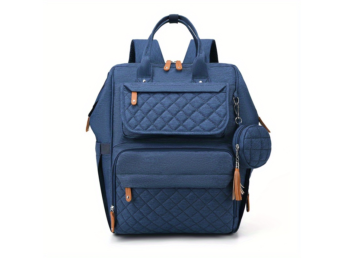 Mochila/bolsa AQUAFORGE, grande capacidade, bordado, presente