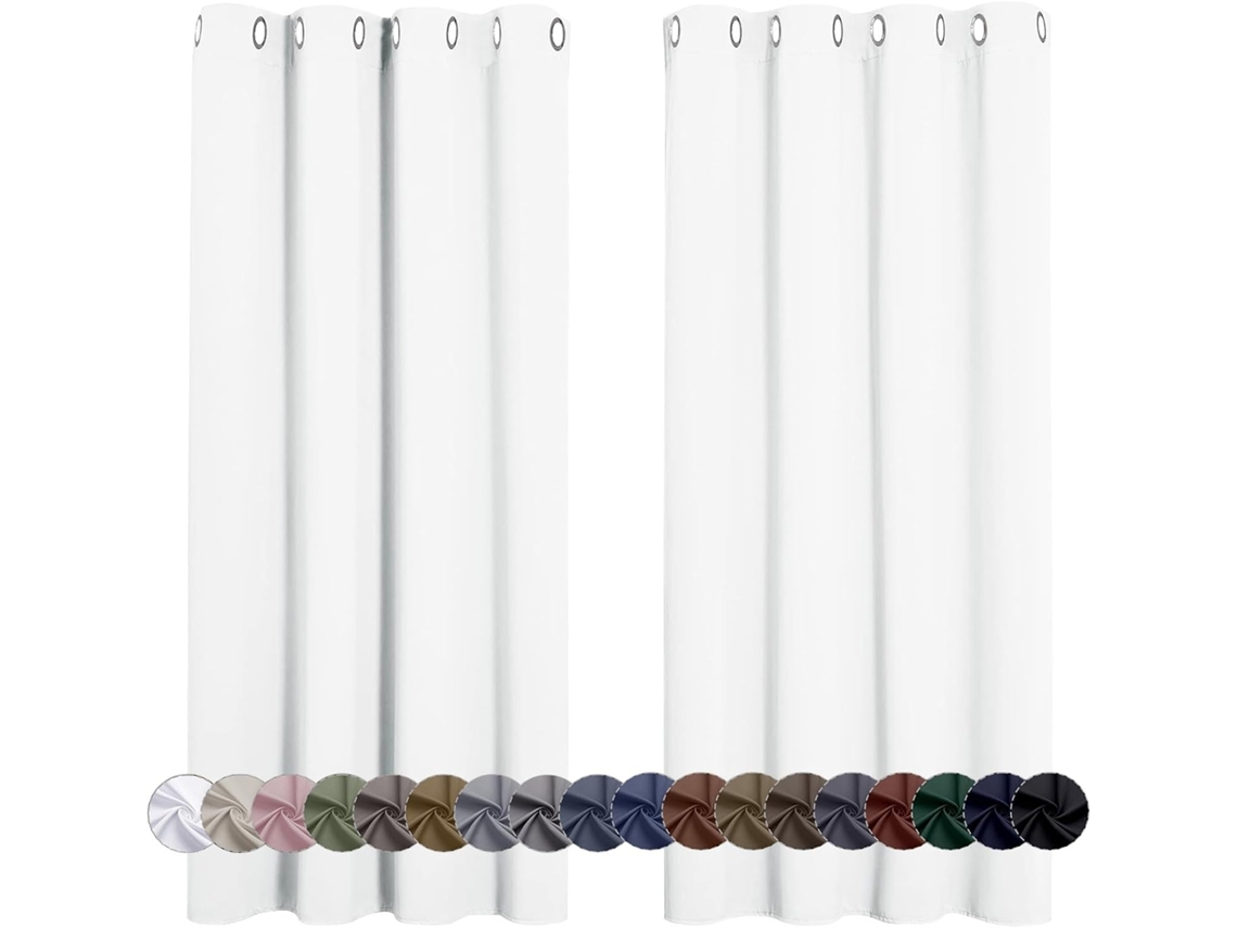 Cortina Blackout 70 X 200 Cm, Isolamento Uv, Conjunto Com 1 Unidade, Cortinas Opacas, Cortinas Internas, Para