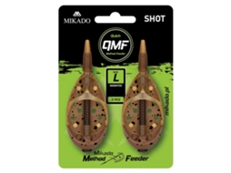 Cevador Method Shot Qmf System L 2 Unidades Dourado 60 Gmikado