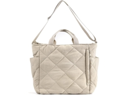 Bolsa Puffer AQUAFORGE, Feminina, Leve, Grande, Zíper, Transversal
