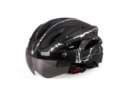 Capacete De Ciclismo (proteção Com Visor Magnético)