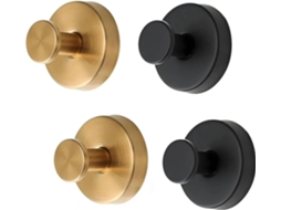 Conjunto de 8 Ganchos com Ventosa para Guirlandas, Portas Entrada, Janelas, Espelhos, Paredes | S/MARCA