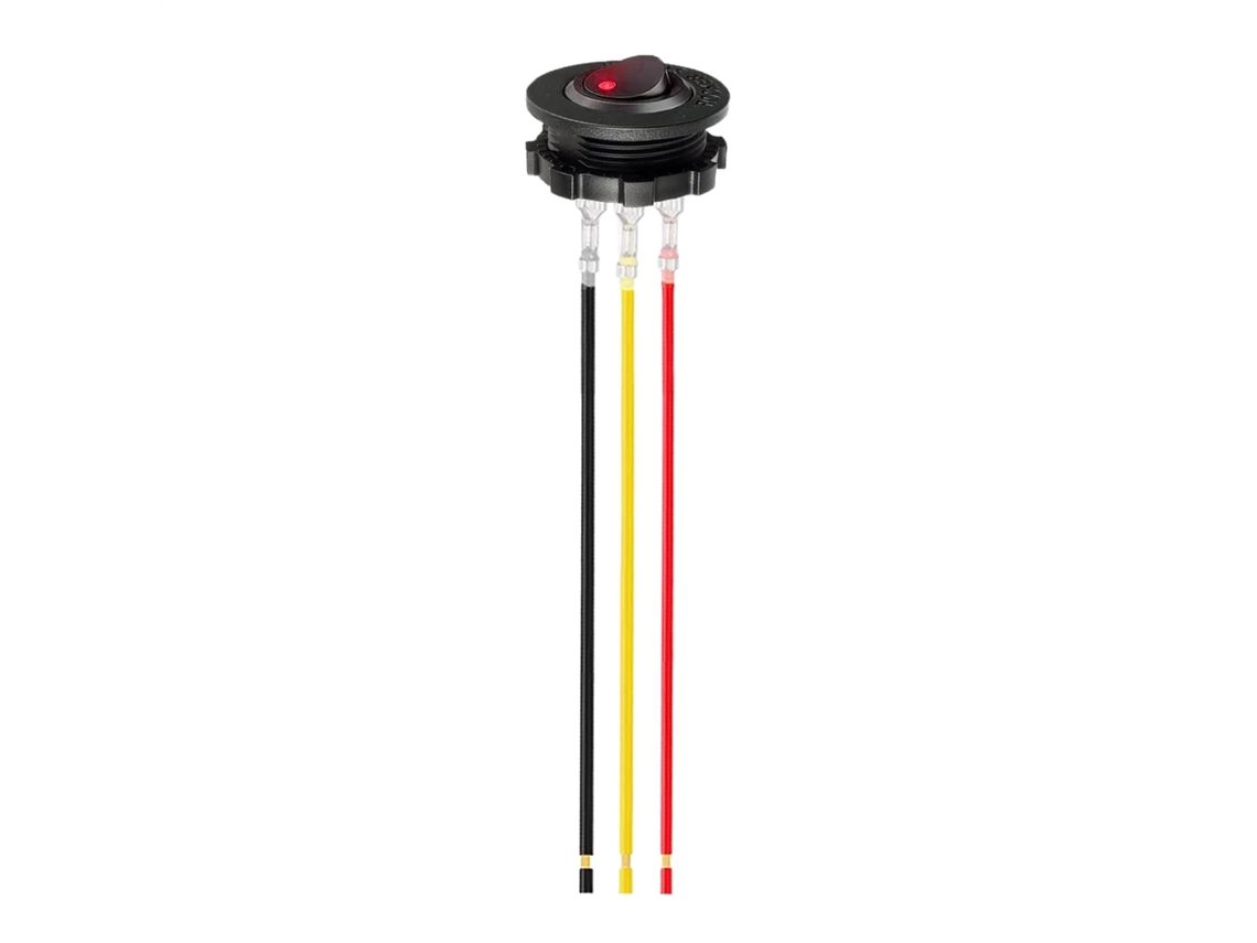 Botão De 12v, Botão De 3 Pinos