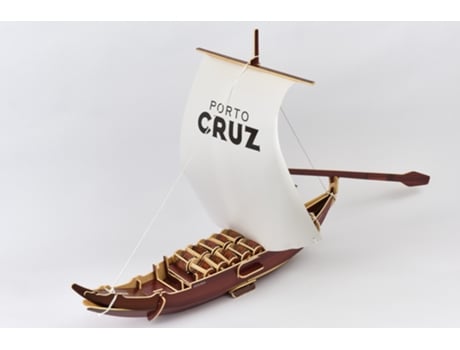 Construção KIT CONSTRÓI Barco Rabelo (Idade Mínima Recomendada: 3 anos - 90 Peças)