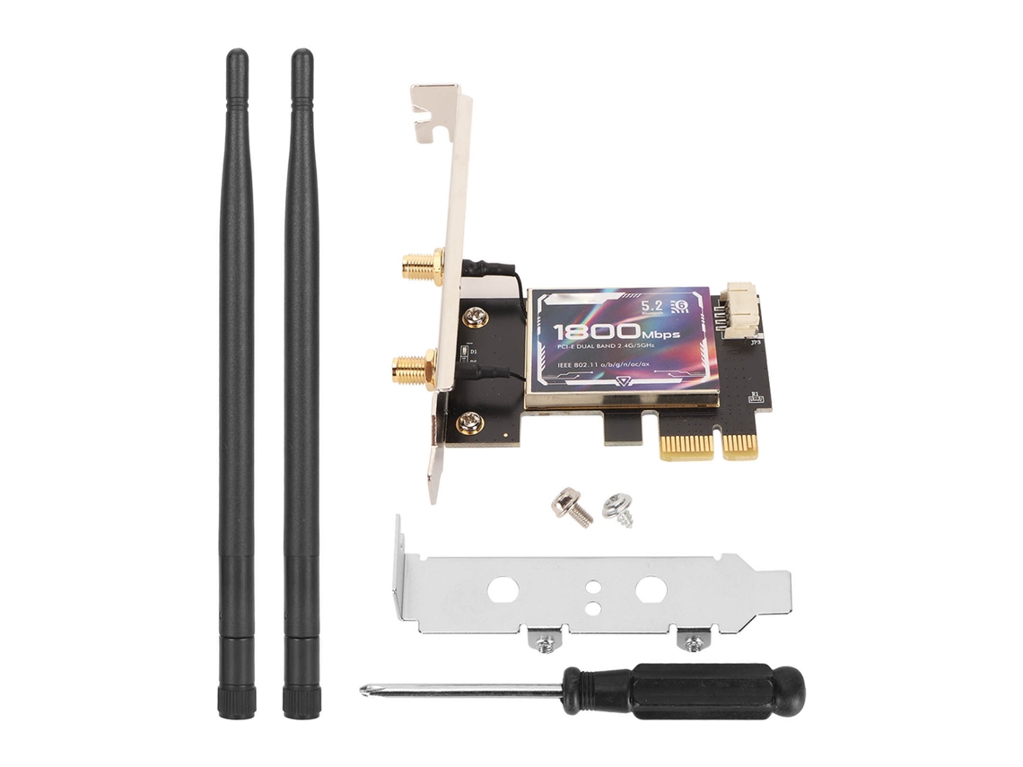 Placa de Rede Wifi6 LAXISCREED Ax1800 Pcie