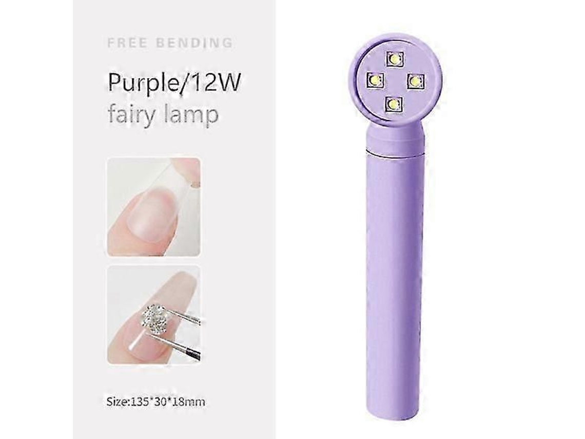 Lâmpada Led Para Unhas 12w Portátil Mini Lâmpada Led Uv Secador De Unhas Ly Ebike