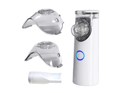 Nebulizador Ultrassónico Doméstico, Adequado Para Crianças E Adultos, Alimentado Por Bateria (não Incluída), Branco.