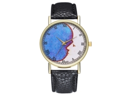 Reloj De Cuarzo Elegante Y Casual Unisex, Regalo De Moda (negro)