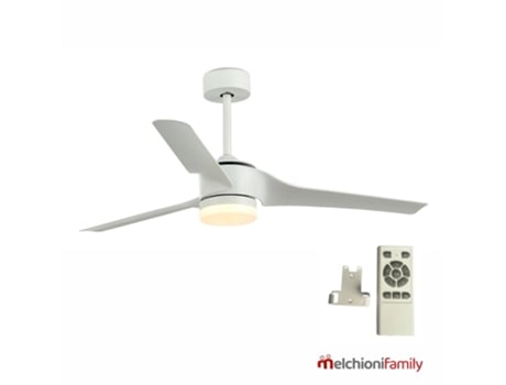 Ventoinha De Teto 45w 132cm Comando Led Mfamily