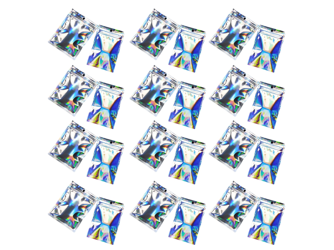100 Sacolas Ziplock Pe com Selagem Autoadesiva 10x15cm S/MARCA